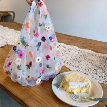 Korean Ins Style Floral Handbag