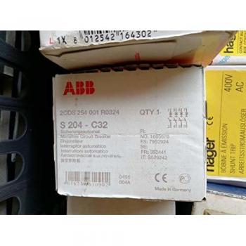 Interruttore magnetotermico 4p 32a 6ka s 204-c32 2cds254001r0324 s529242
