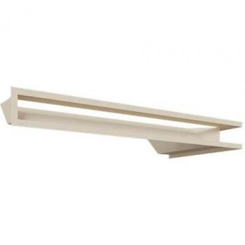Luftzirkulationsblende links 80x40x9 creme