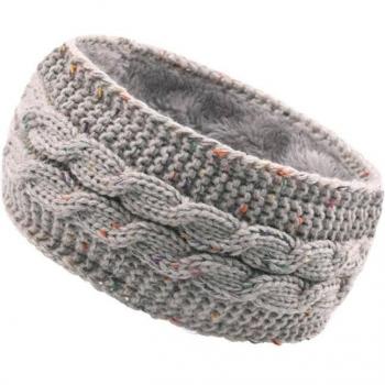 Diadema de punto grueso para el frío