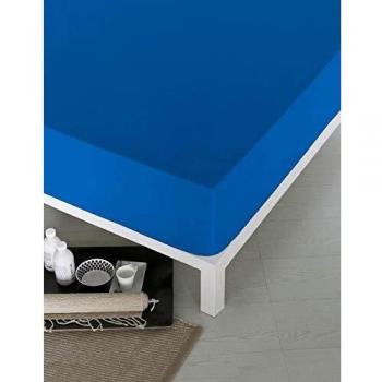 Sábana Bajera Ajustable Naturals Azul
