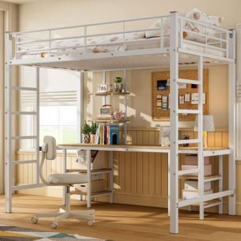 Castello Soppalco 90x200 cm – Letto antiscivolo per ragazzi
