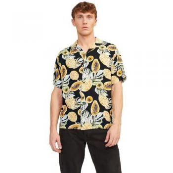Camicia Casual Jack & Jones Luke Tampa Aop Black XS