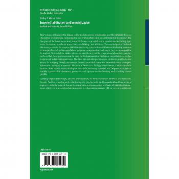 Enzyme Stabilization and Immobilization: Methods and Protocols (Methods in Molecular Biology)