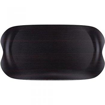 Roltex Earth Bistro Tablett in dunklem Holz – Klein