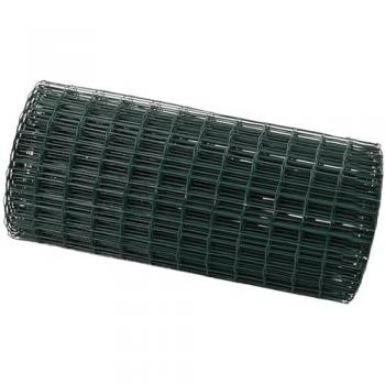 Valla de Hierro Verde 0.6 x 25 m Recubierta de PVC