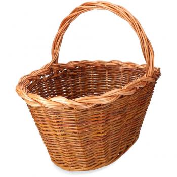 Natuurlijke Vezel Mand Met Kleurpatroon 45x30x23 cm