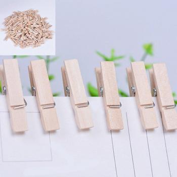 Holz Kleidung Heringe für Hochzeiten 100 Stck