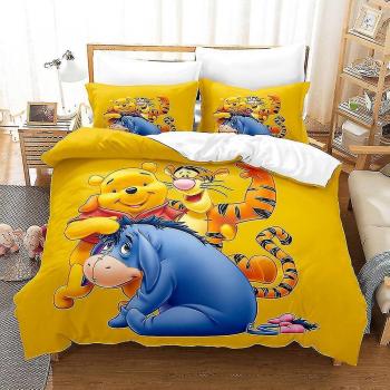 Coussinets et draps Aswei Winnie l’ourson 3 pièces – Grand format
