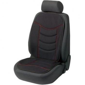 Élégance Plus Walsier Housse de Siège Noir et Rouge