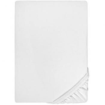 Biberna Drap-housse 90-100 x 200 cm blanc