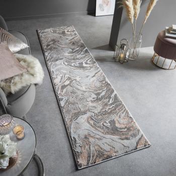 Tapis Marbled Rose 3D pour Salon 60x230