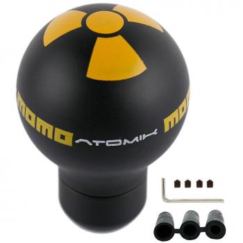 Pommeau de Levier de Vitesses Jaune Momo pour Voiture Universelle