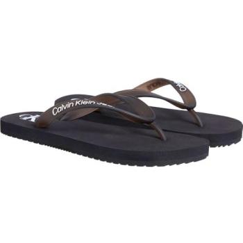 Women’s UK Calvin Klein Black Flip Flops – Size 3.5 – Beach Collection