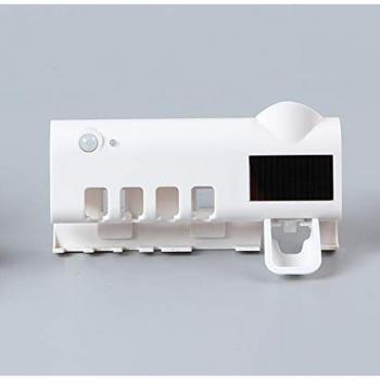 Wall-Mounted Solar UV Toothbrush Holder
