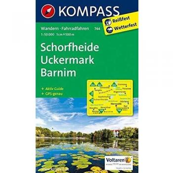 KOMPASS Wanderkarte Schorfheide