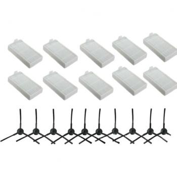 Replacement Brush and Filter Kit for ILIFE V3S, V3S Pro, V5, V5S, V5S Pro