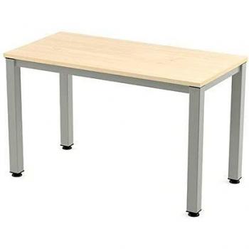 Mesa Ejecutiva Rocada Izquierda Plata y Haya