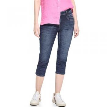 Cecil 3/4-Jeans im Used-Stil