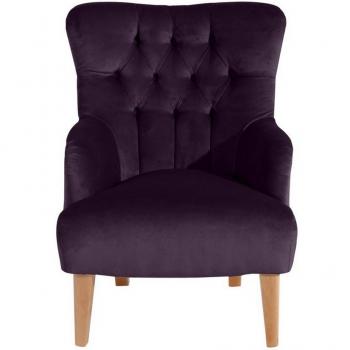 Hochwertiger Purple Sessel mit dem Namen Brandon