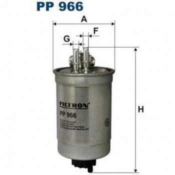 PP 966 Fuel Filter by FILTRON