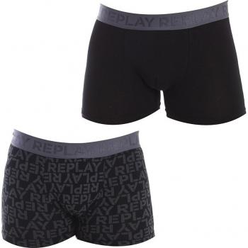 Replay Boxershorts mit großen Logoschriftzug am elastischen Bund