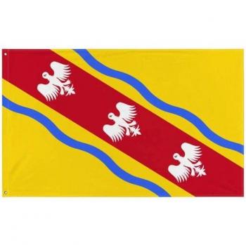 90 × 150 cm Flag – Meurthe‑et‑Moselle – Polyester – Double Side Graphic – Metallic Rings