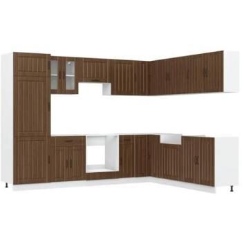 Set Completo di Armadietti Lucca 14 Pezzi – Legno Confezionato