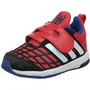 Adidas Disney Spider-Man, Zapatitos de Bebé, Rojo / Blanco / Negro