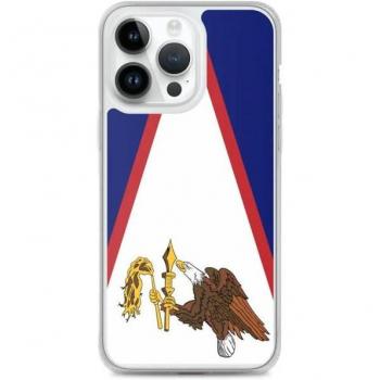 IPhone 14 Pro Max Samoa USA Flag Vibrant Flex Cover