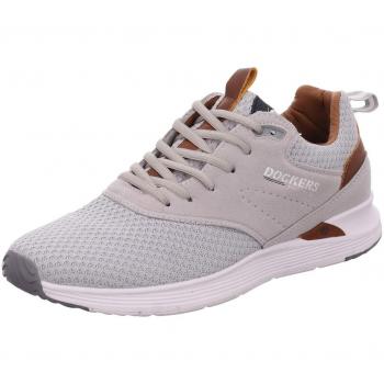 Dockers by Gerli  Herrenschuhe Schnürschuhe sportlicher Schnürer Grau Freizeit