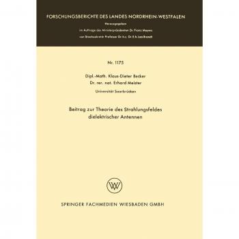 Beitrag zur Theorie des Strahlungsfeldes Dielektrischer Antennen
