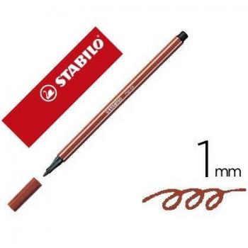 Rotulador acuarelable Stabilo 68 sanguina 1 mm