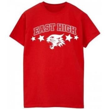 Wildcat Stars Red Cotton Tee für Damen – Disney High School Musical