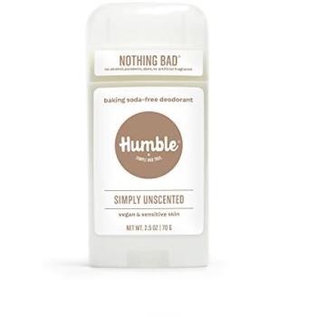 Humble Brands Baking‑Soda Free, Vegan Sensitive Deodorant – 2.5 oz