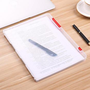 Transparent Plastic File Folder Organizer