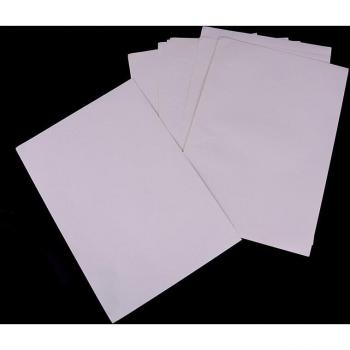 10er Set A4 Selbstklebende Aufkleber Weiß Matt für Druck 210mm x 297mm