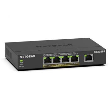 Switch NETGEAR GS305PP 5 Ports PoE+
