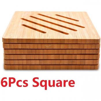 Natural Wood Insulation Coasters