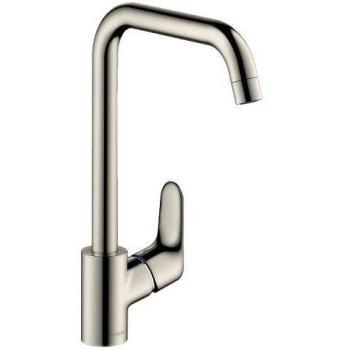 Hansgrohe Focus Mitigeur de cuisine 260, 1 jet, finition acier inoxydable