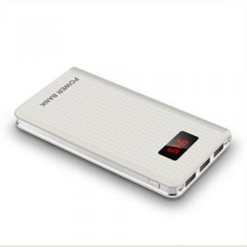 DINTO 10000mAh Power Station con Schermo LCD e LED Lampadina