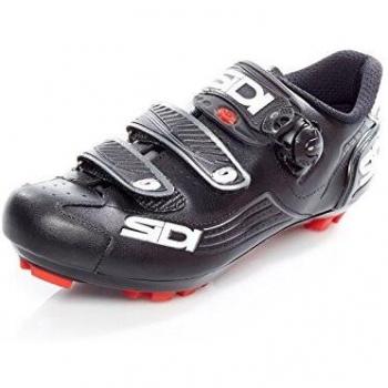 Herren-Sidi Trace Radsportschuhe – Schwarz/Schwarz, EU 48, 2019