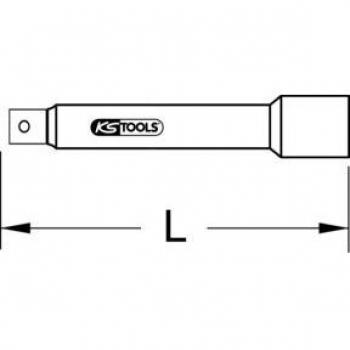Extension clé à douille 3/4 430 mm – KS TOOLS