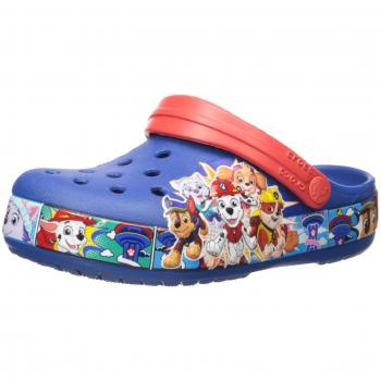 Crocs Azul Fun Lab Paw Patrol, Zuecos Niños