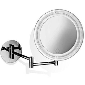 Specchio LED Rotevole Decor Walther BS‑16 Touch in Chromo