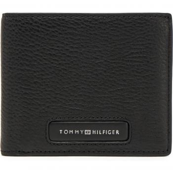 Tommy Hilfiger Portafoglio Maschile Nera Extra CC Coin – Th Monogram