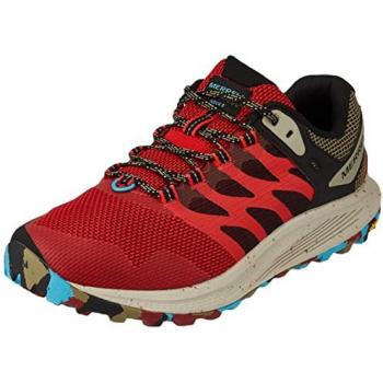 Merrell Nova 3 Herren Wanderschuhe rot/schwarz Größe 43