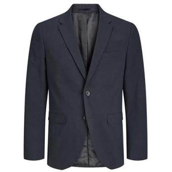 Midnight Seersucker Slim Fit Blazer – 52