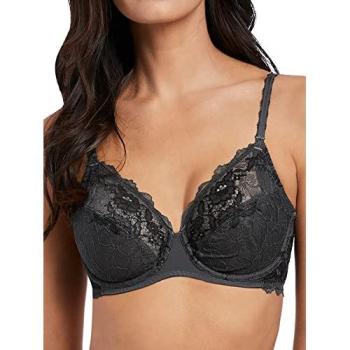 Wacoal Lace Perfection 32C Grey Underwire Bra