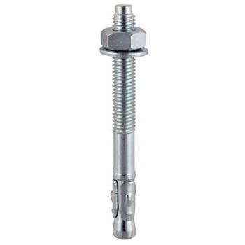 Throughbolt M8 × 130 (Zinc, Silver Finish) – 50 pcs